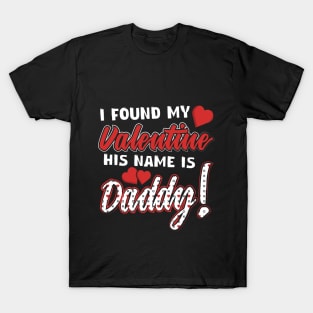 Daddy & Daughter Valentine's Day Shirts T-Shirt